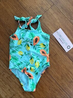Baby papaya one piece swimsuit